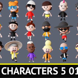 Preview for Characters 5 01 Pack