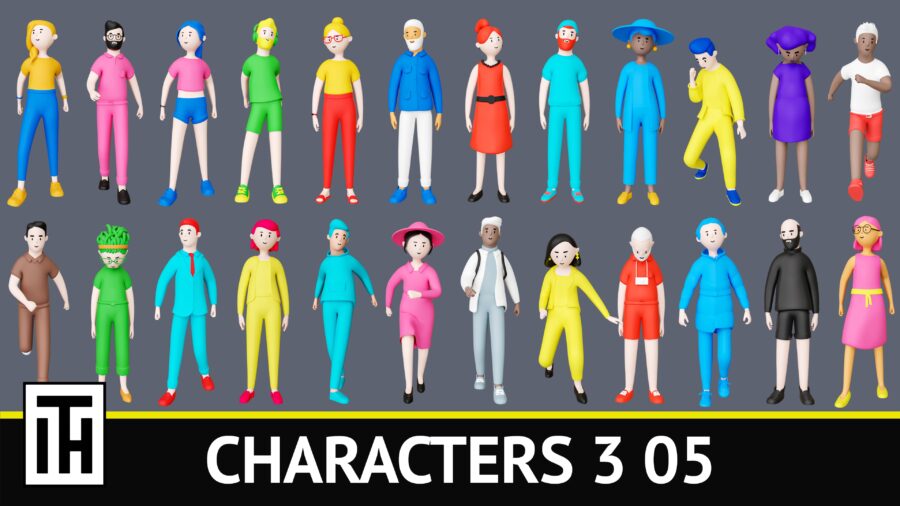 Preview for Characters 3 05 Pack